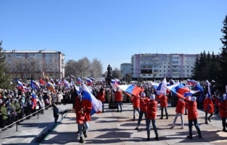 18 марта в гю Гурьевске на площади 